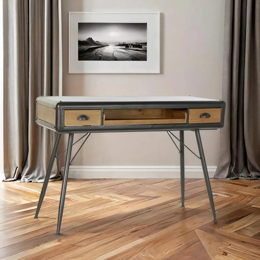 Bureau Loft Bois d'épicéa DKD Home Decor