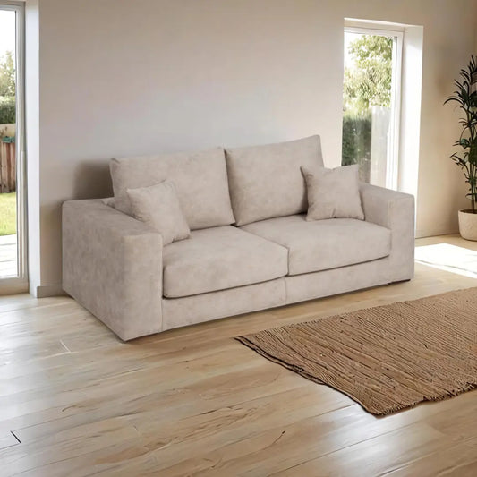 Canapé Beige BigBuy Home