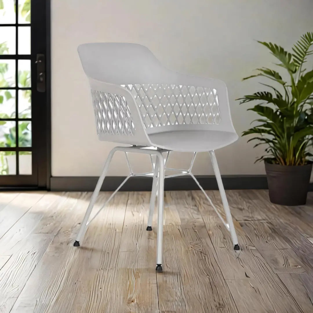 Chaise de Salle à Manger Gris clair DKD Home Decor