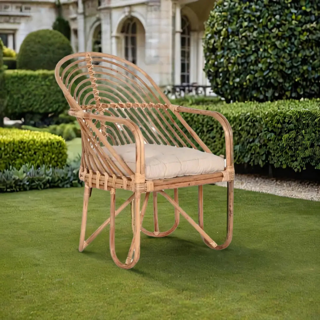 Chaise de jardin Bambou/Rotin Home ESPRIT