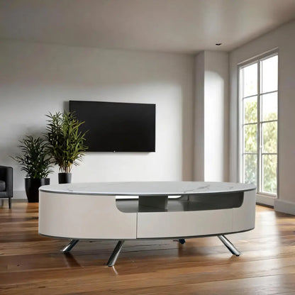 Table Basse Blanc Beige Home ESPRIT