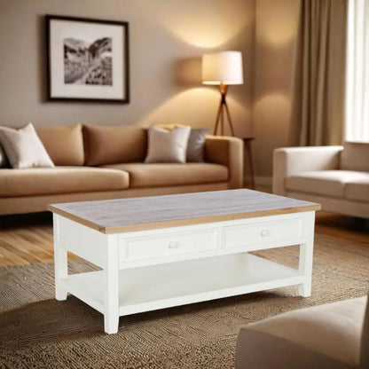 Table Basse beige bois DKD Home Decor