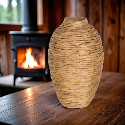 Vase Naturel Fibre naturelle 41 cm BigBuy Home